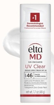 EltaMD UV Clear Face Sunscreen, SPF 46 Oil Free
