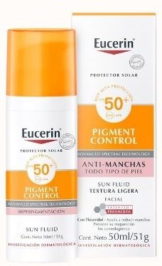 4. Eucerin Sun Pigment Control FPS 60 Protetor Solar Facial 50ml