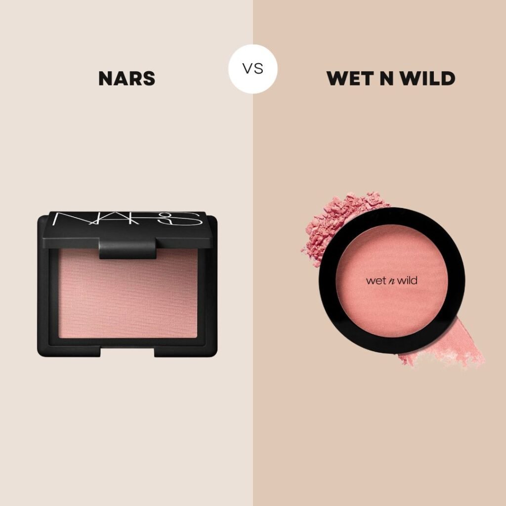 NARS Orgasm Blusher vs Wet n Wild Color Icon Blush