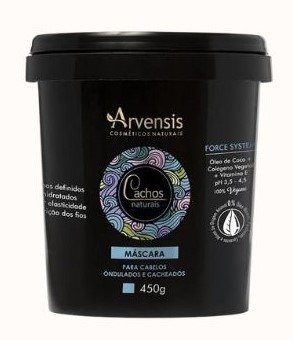 Máscara Arvensis Cachos Naturais para cabelos ondulados e cacheados - 450g